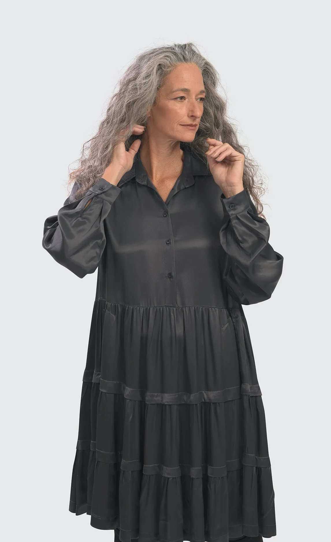 Alembika Urban Satin Babydoll Dress