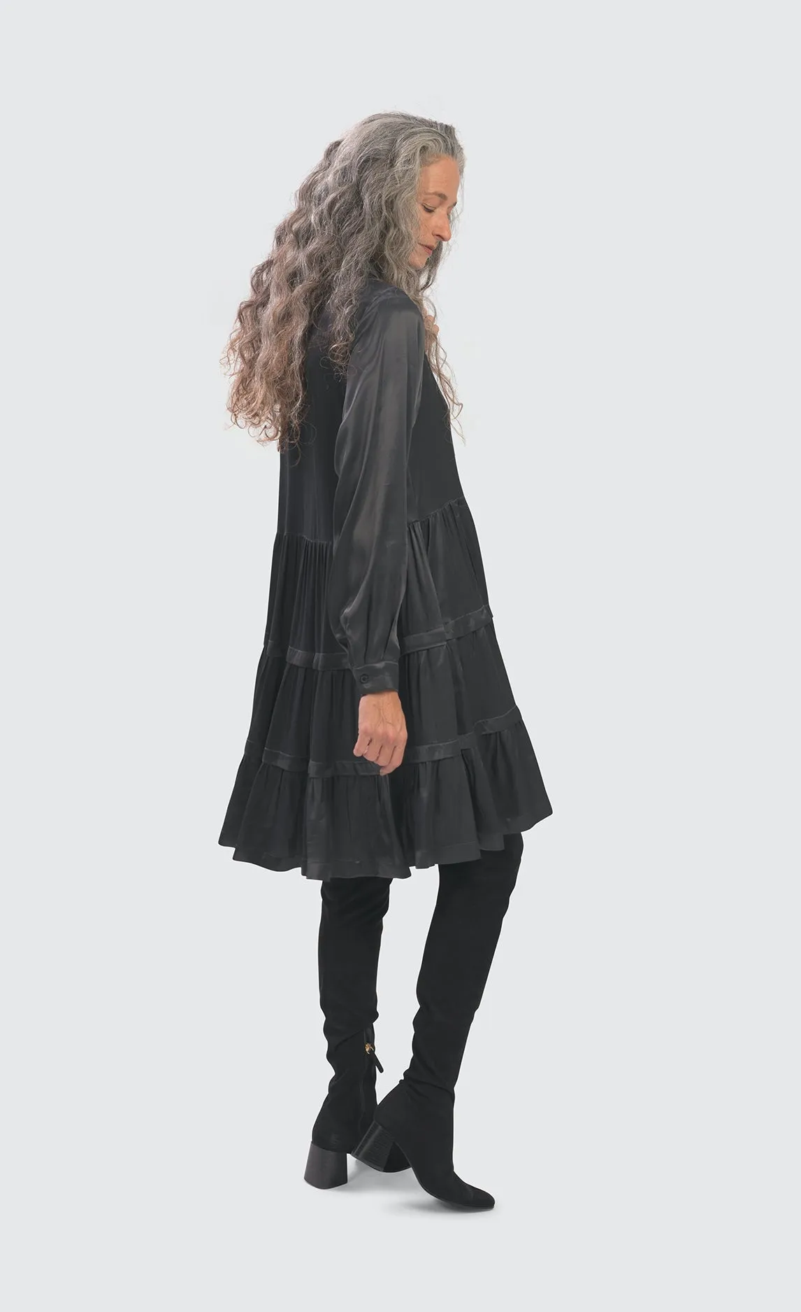 Alembika Urban Satin Babydoll Dress
