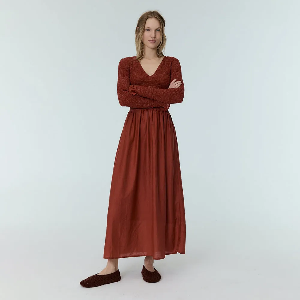 Altair Woman's Dress | Ruby Dusk