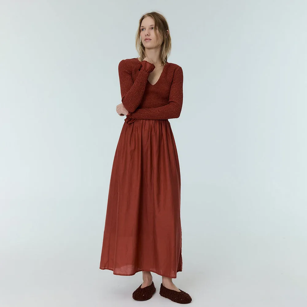 Altair Woman's Dress | Ruby Dusk