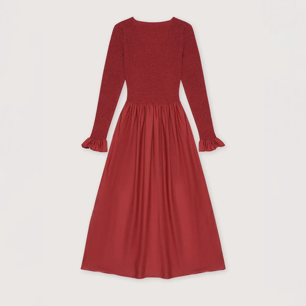Altair Woman's Dress | Ruby Dusk