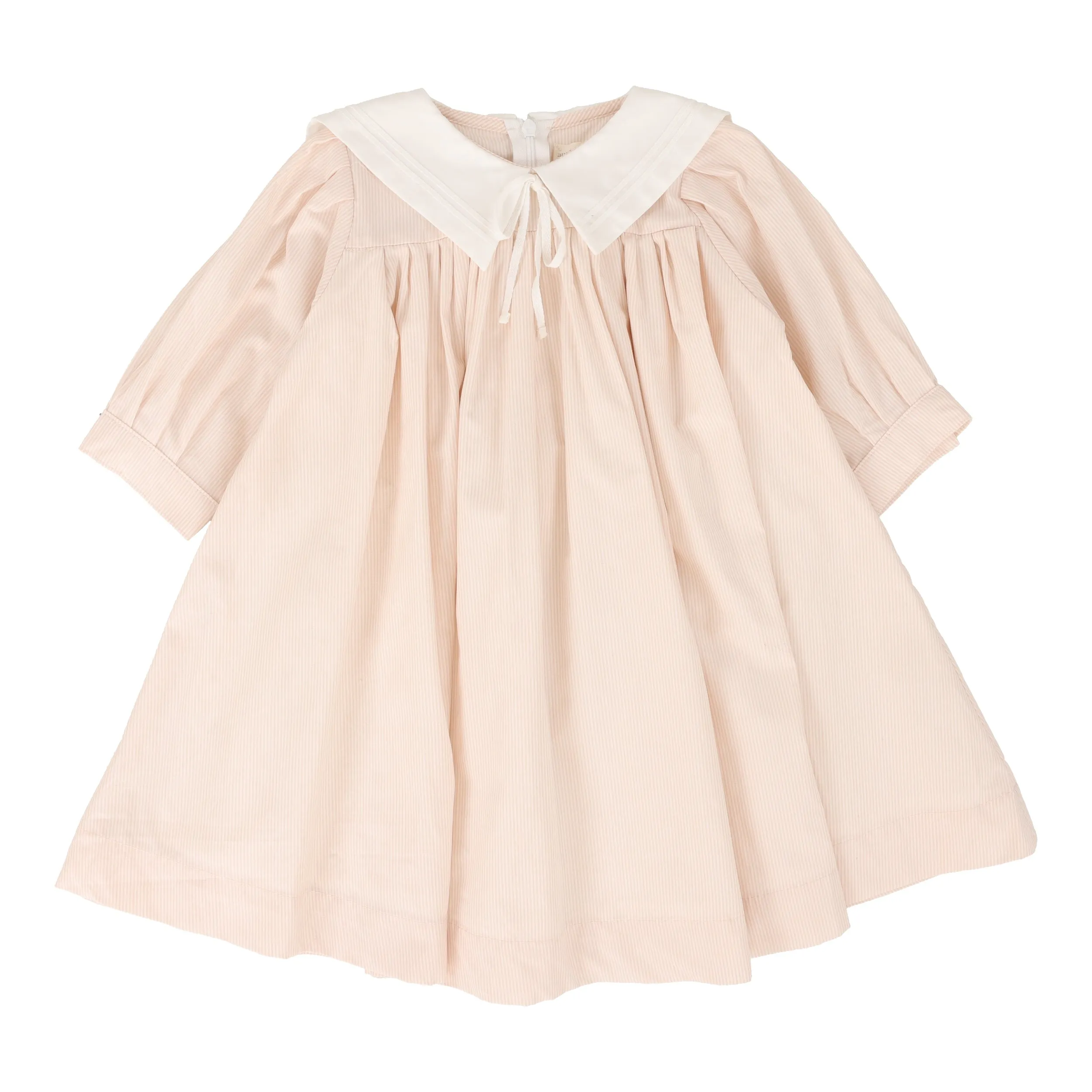 Analogie Sailor Dress Three Quarter Sleeve - Pink