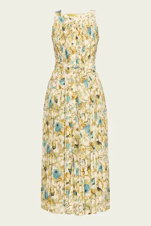 Annabeth Midi Dress in Flora