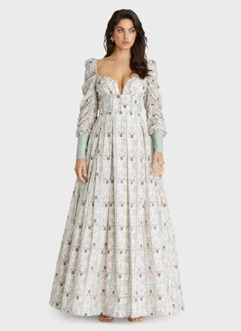 Aqua Blu - Cleo Dress - Amaryllis