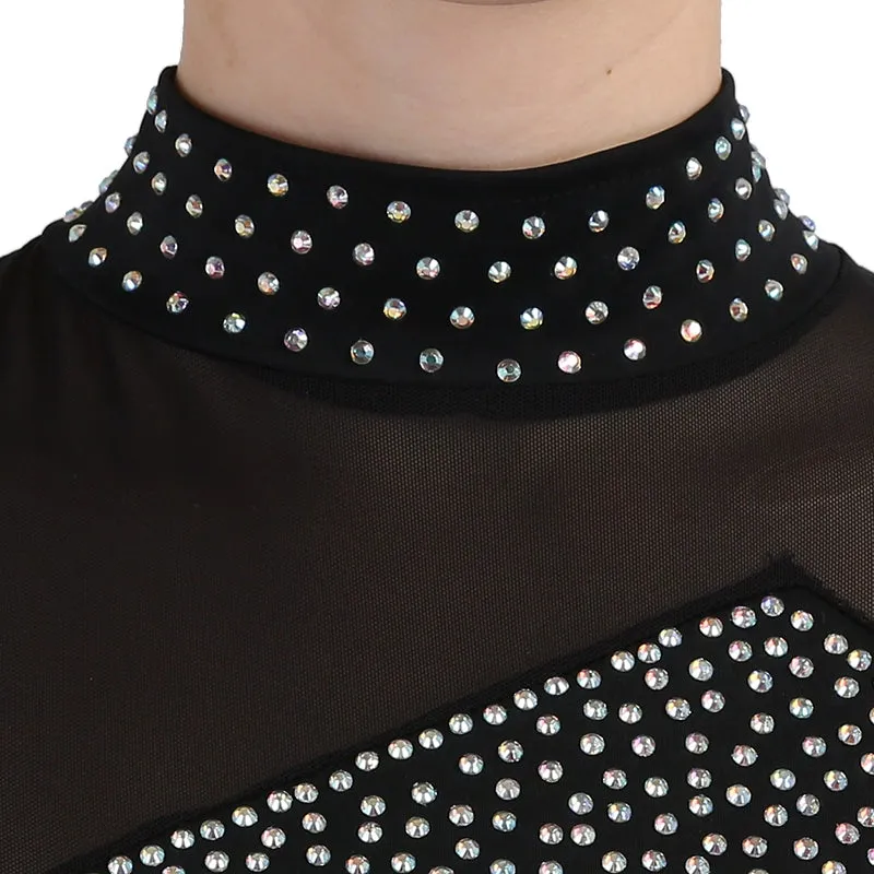 Ballroom Dance Dresses High-collar National Standard Dance Dresses, Modern Dance Dresses
