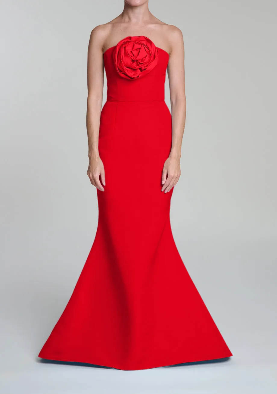 Barbara Silk Faille Mermaid Gown