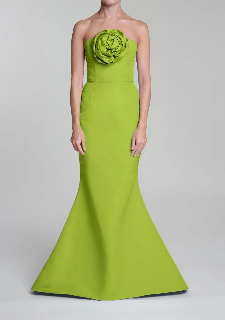 Barbara Silk Faille Mermaid Gown