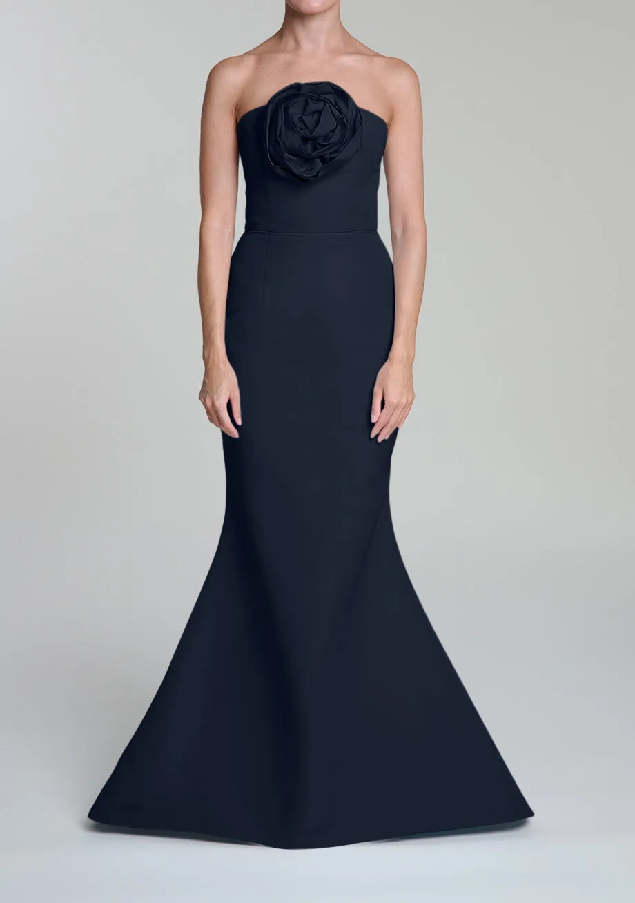 Barbara Silk Faille Mermaid Gown
