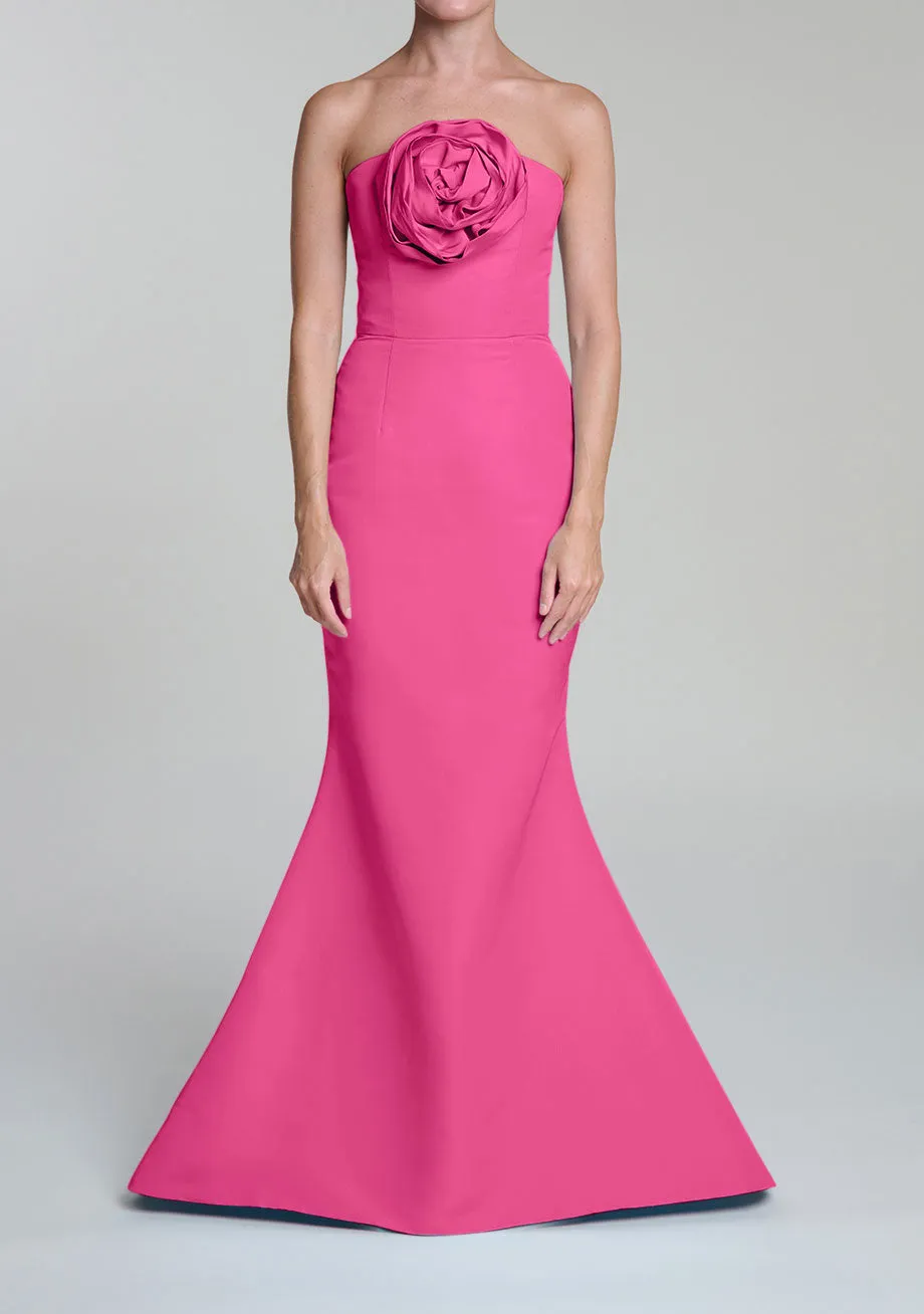 Barbara Silk Faille Mermaid Gown