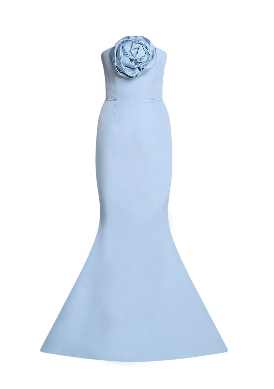 Barbara Silk Faille Mermaid Gown