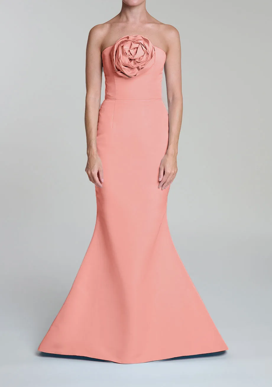 Barbara Silk Faille Mermaid Gown