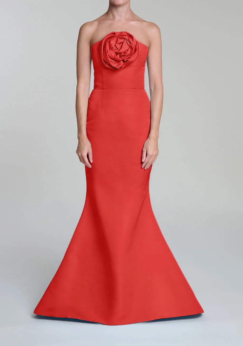 Barbara Silk Faille Mermaid Gown