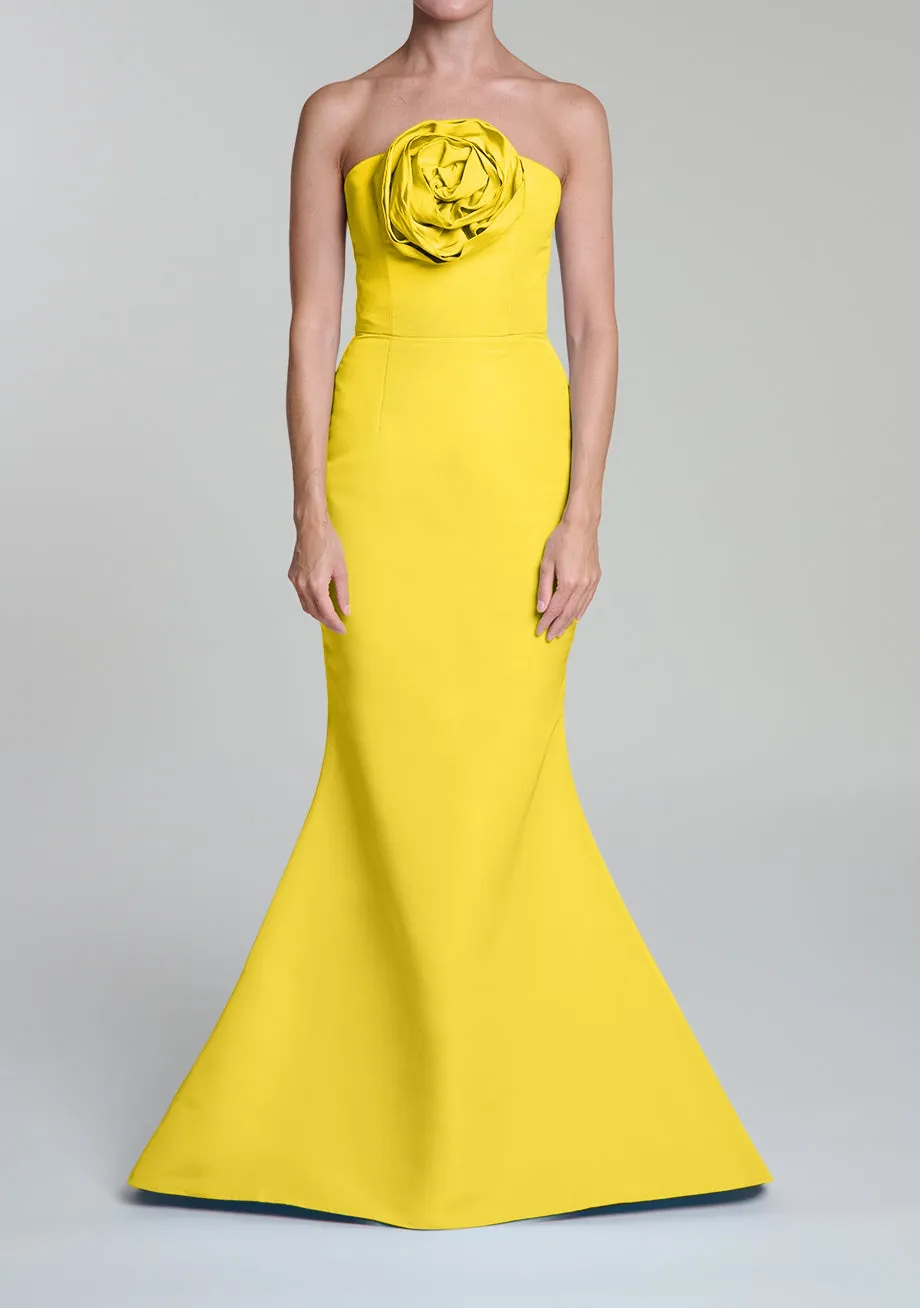 Barbara Silk Faille Mermaid Gown
