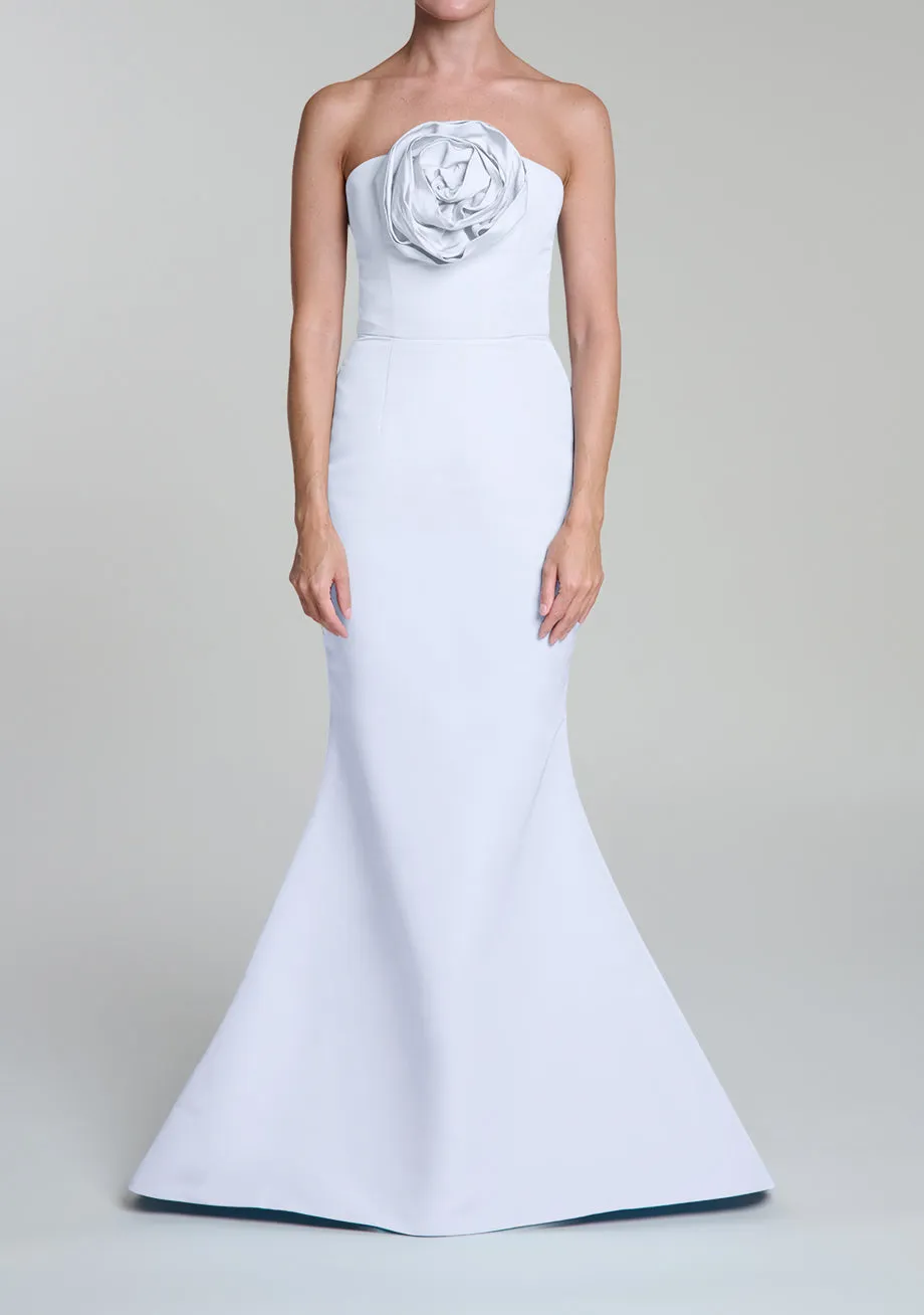 Barbara Silk Faille Mermaid Gown