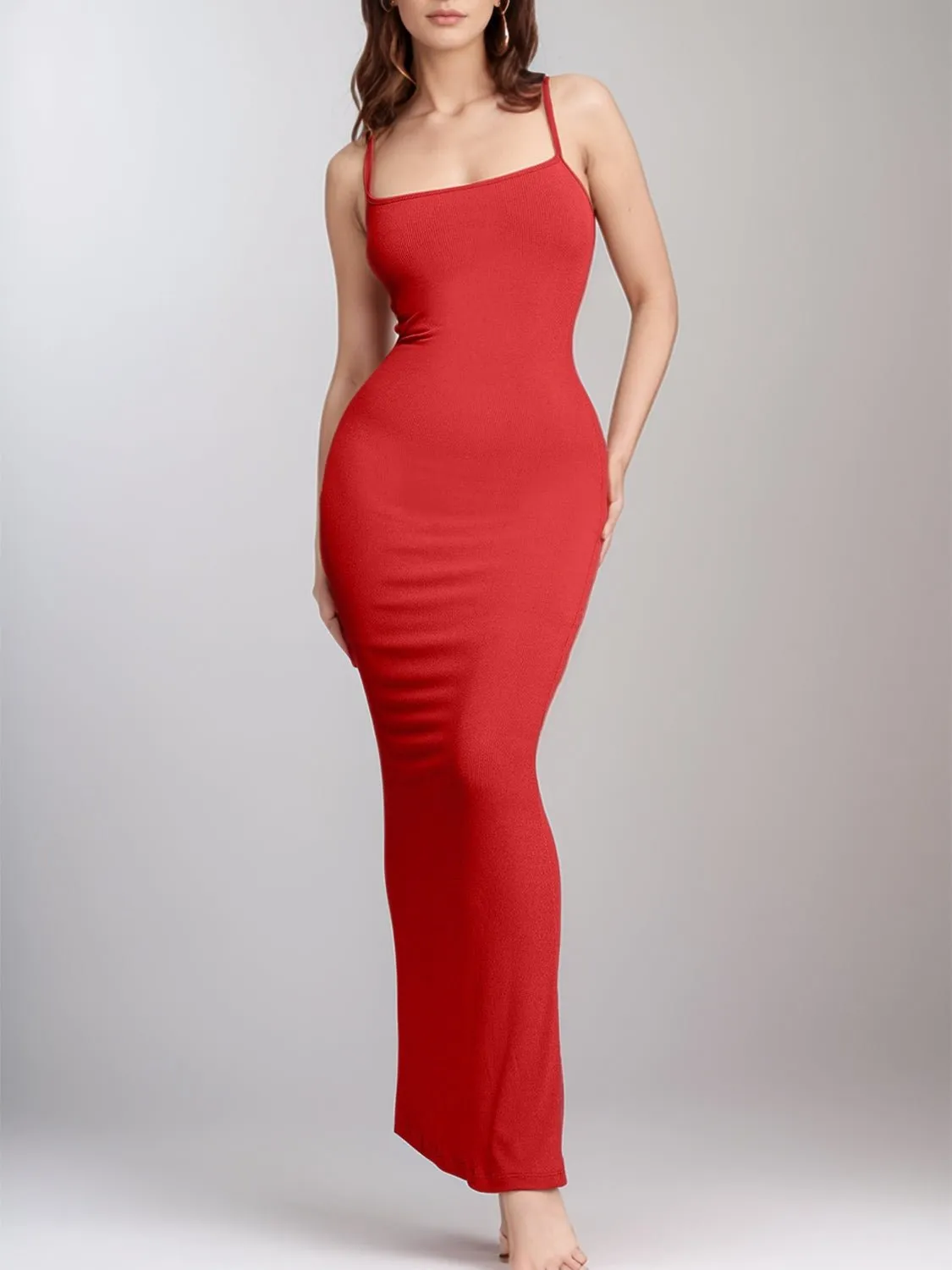 Basic Bae Built-In Shapewear Sleeveless Maxi Dress