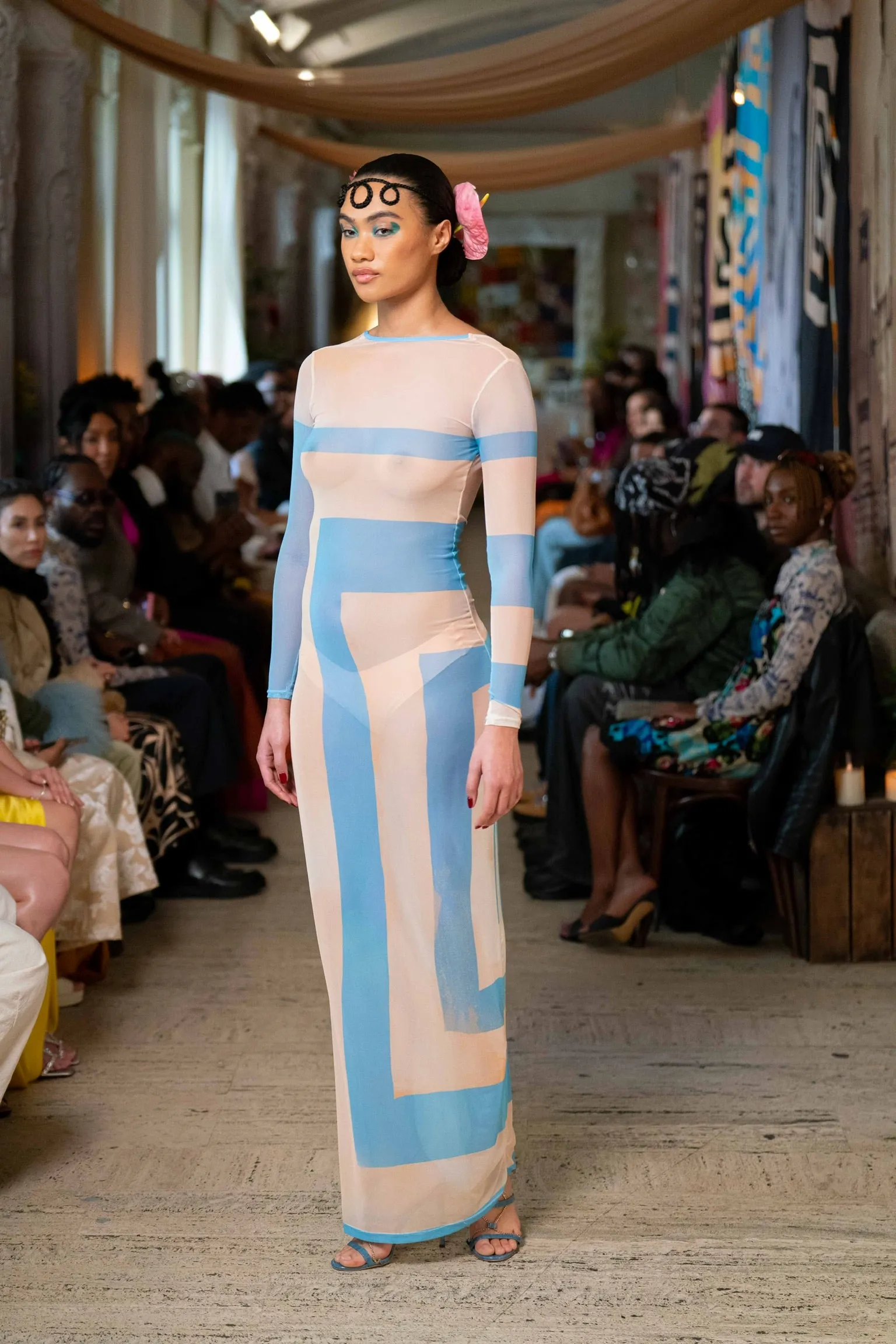 Blue Mood Maxi Dress