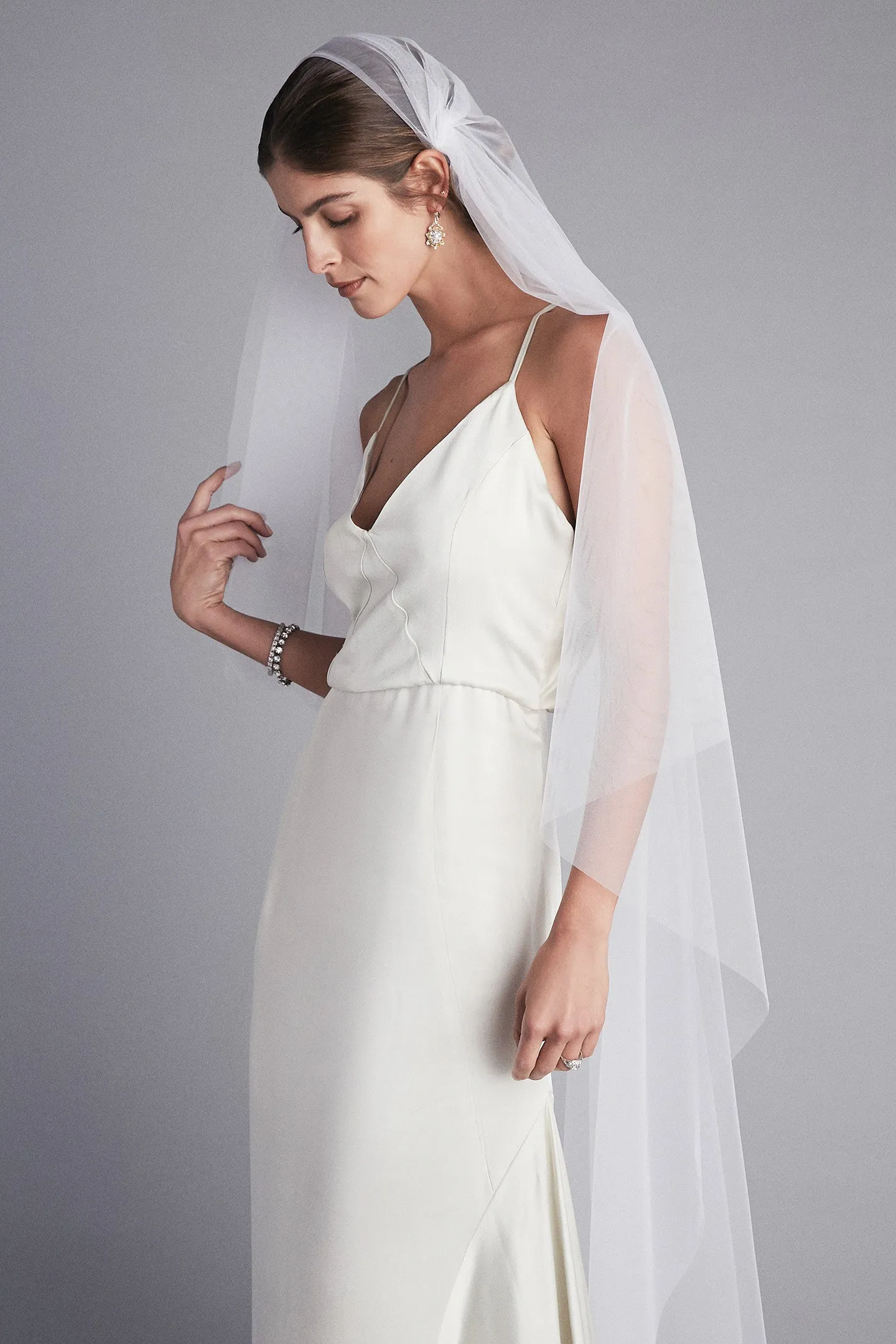 Brigitte Juliet Cap Veil