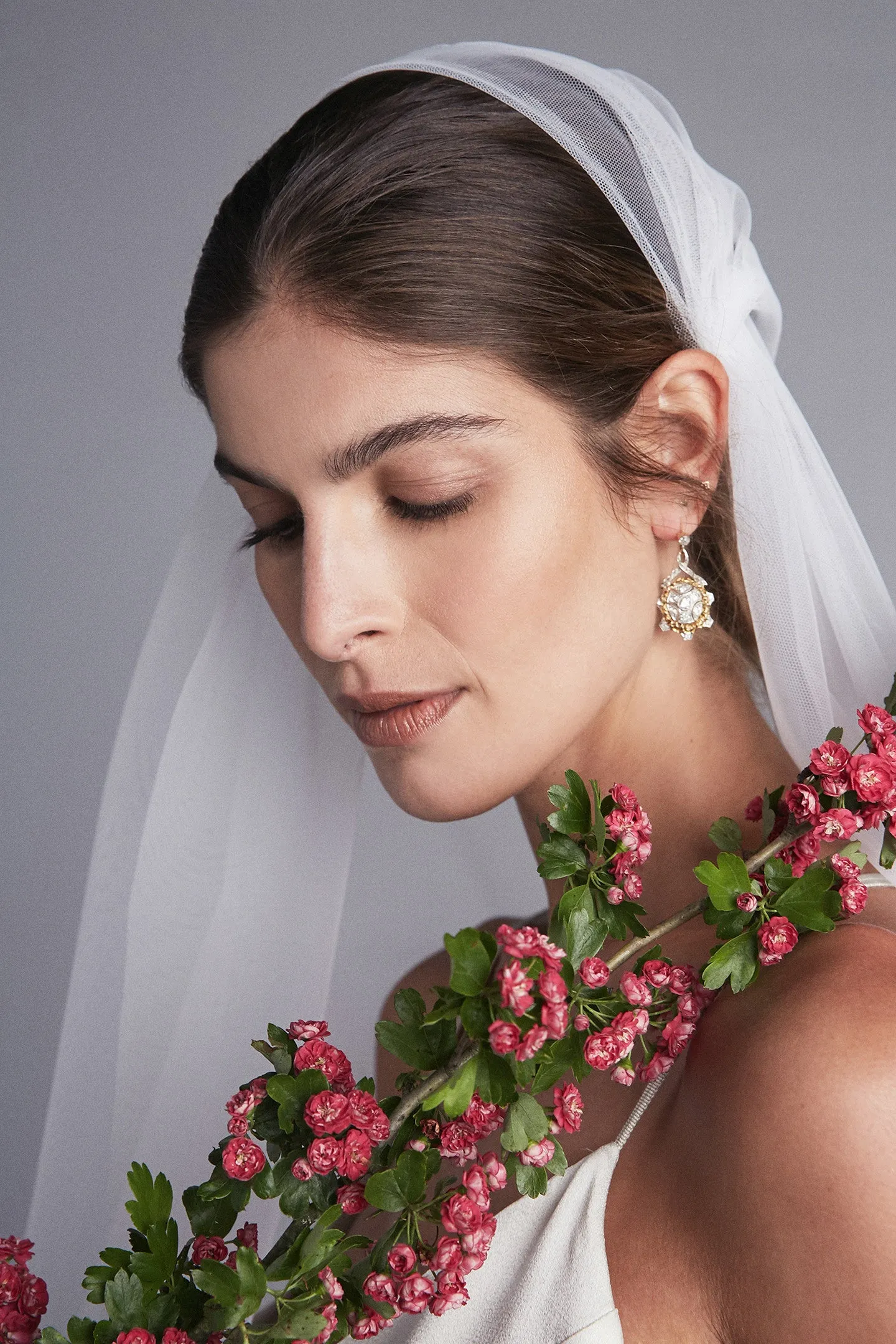 Brigitte Juliet Cap Veil