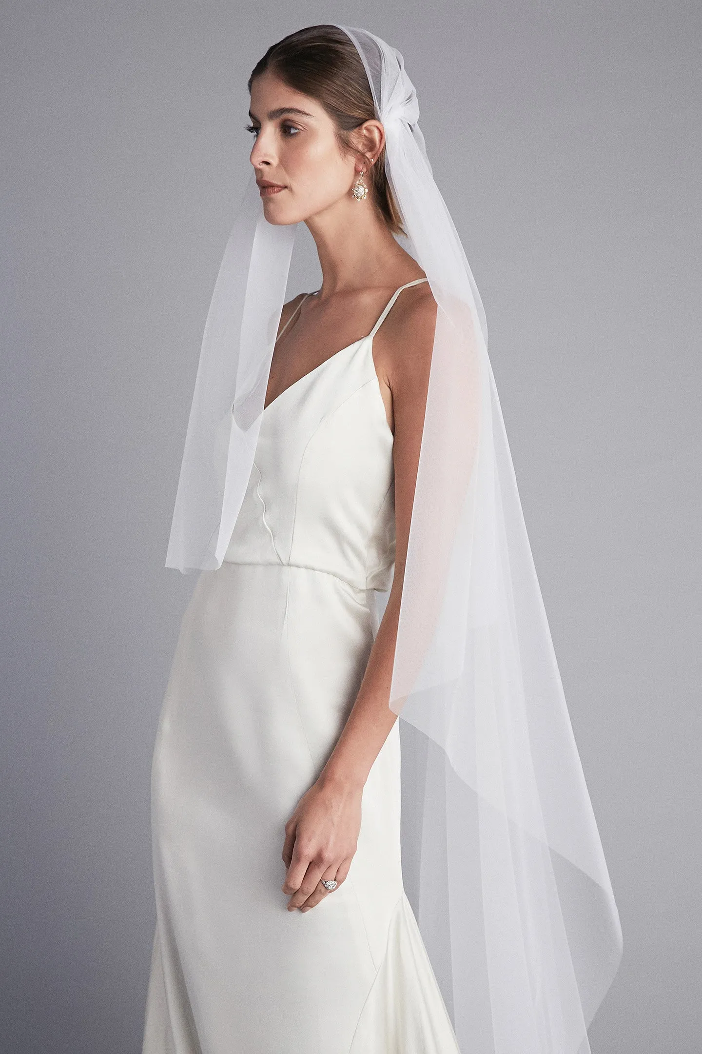 Brigitte Juliet Cap Veil
