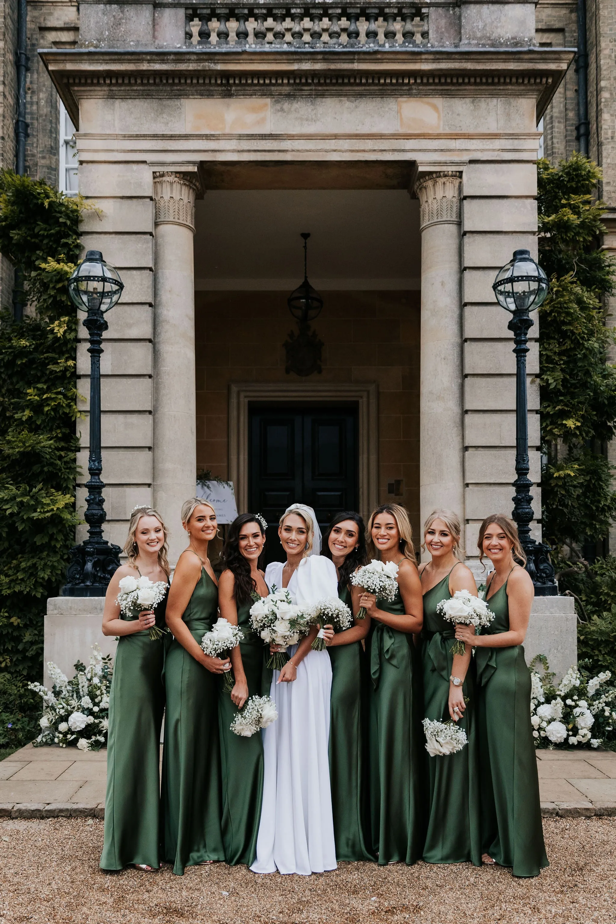 Brooklyn Dress in Olive Green Satin