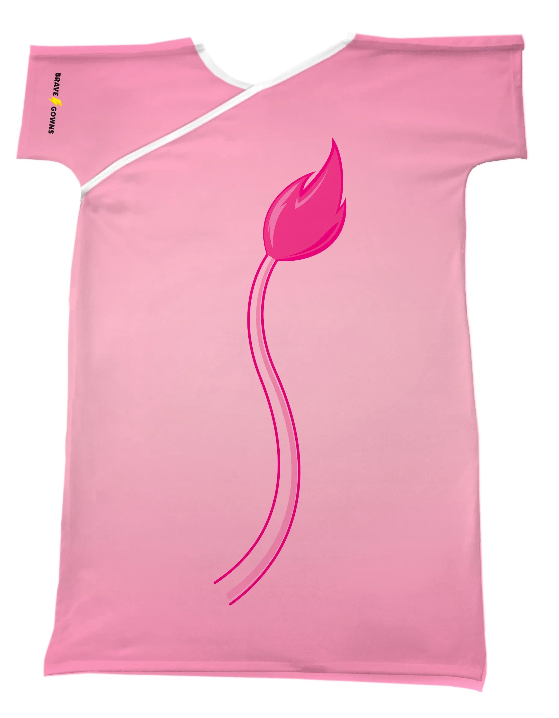 COURAGEOUS PINK LION GOWN