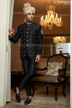 Designer Pakistani Mens Waistcoat for Wedding Wear #GN62