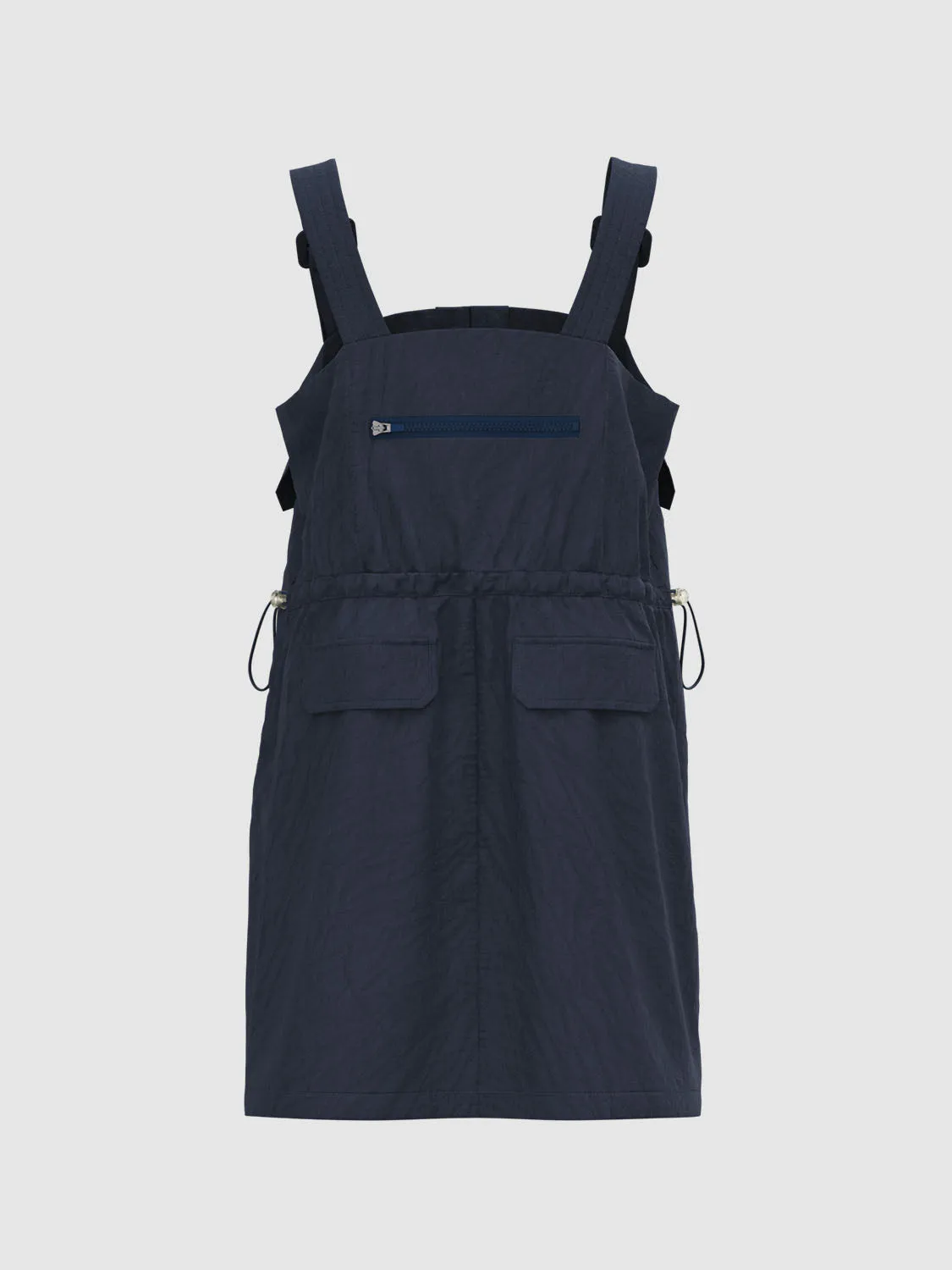 Drawstring Pinafore Dresses