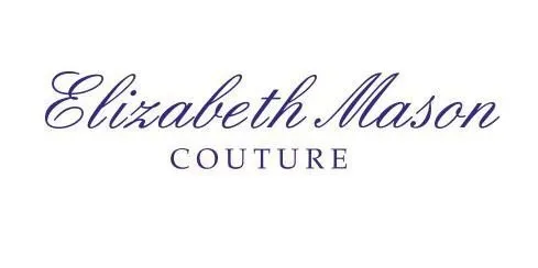 ELIZABETH MASON COUTURE Made to Order Silk Ivory "Rose" Wrap