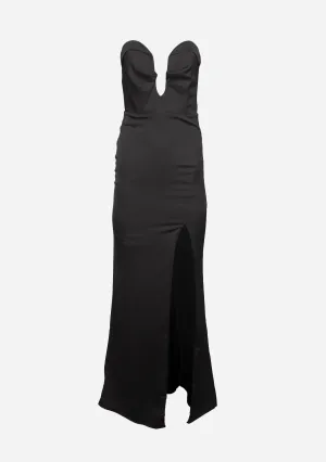 Emery Satin Maxi Dress