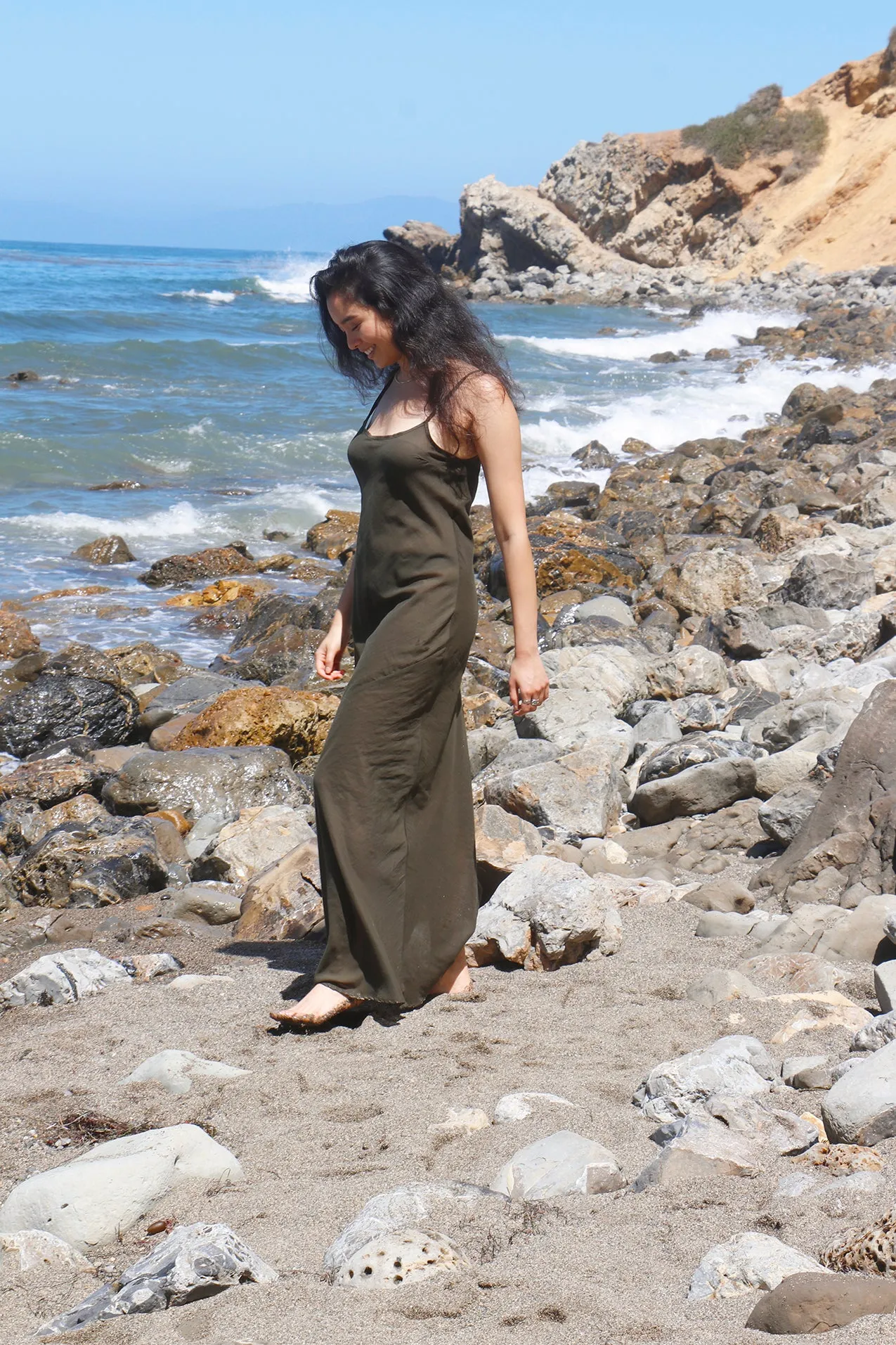 Evie Maxi Slip Dress