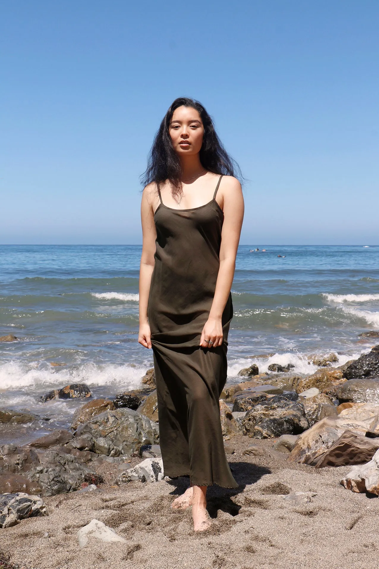 Evie Maxi Slip Dress