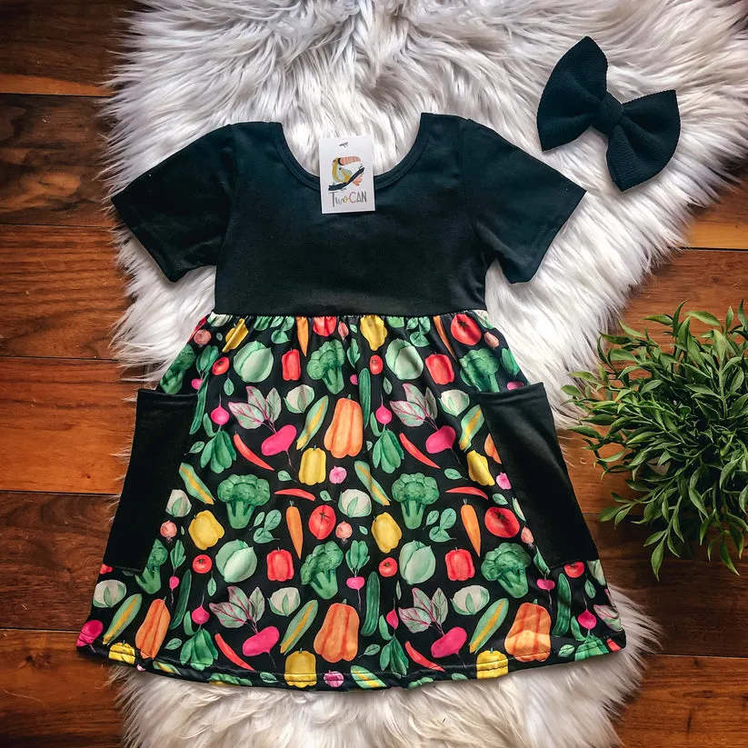 Fall Farmers Market Dress