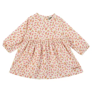 Folie Cream Dress