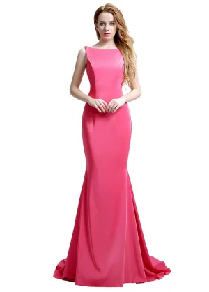 Fuchsia Mermaid Evening Dresses