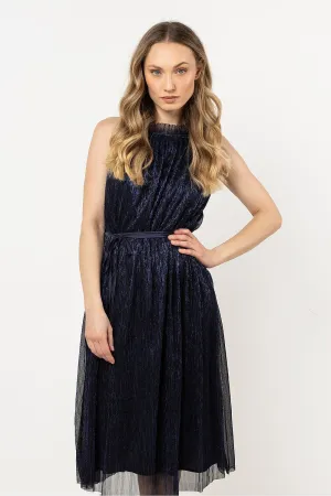 Halter Neck Trapeze Dress