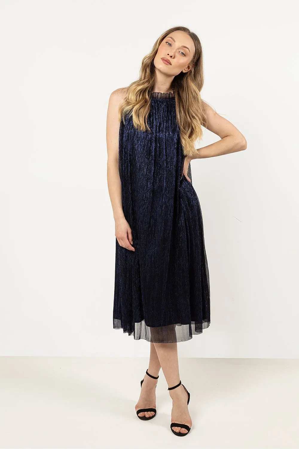Halter Neck Trapeze Dress