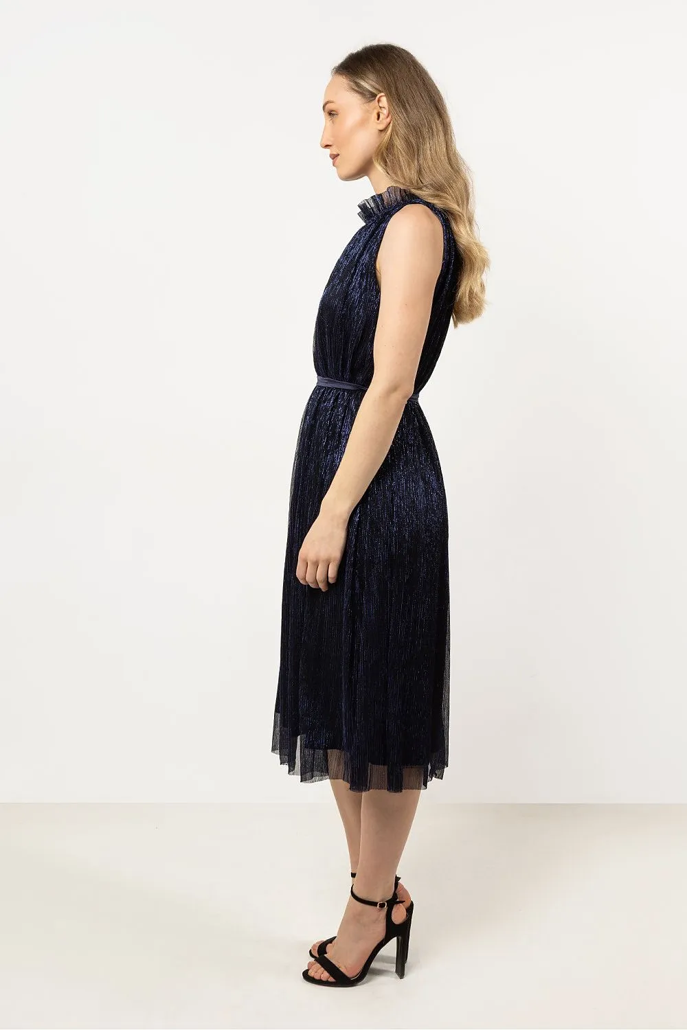 Halter Neck Trapeze Dress