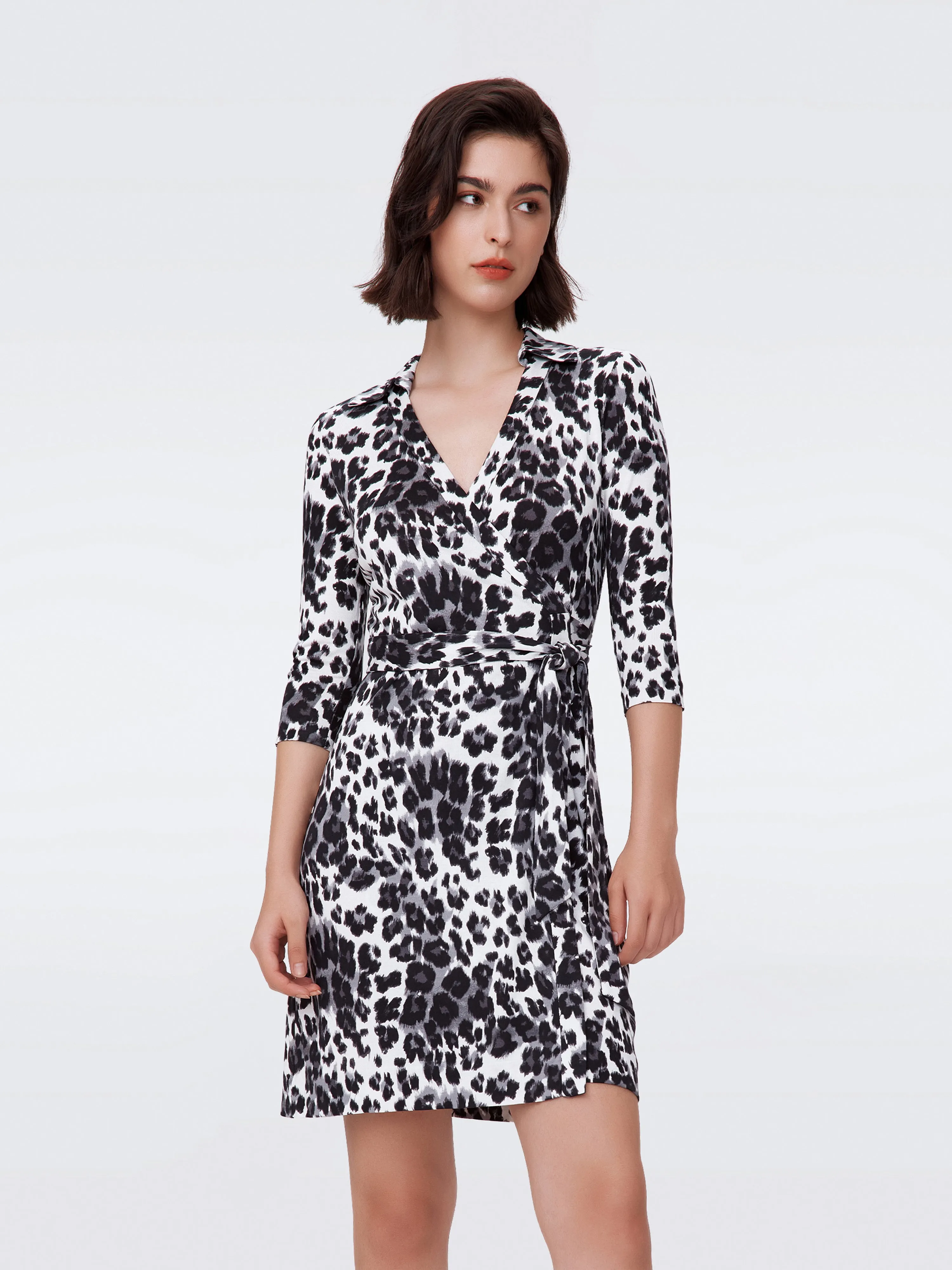 Jeanne Silk Jersey Wrap Dress