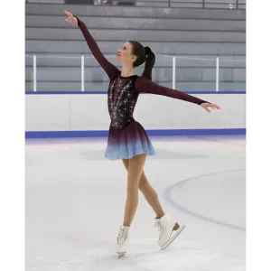 Jerry's 533 Ready to Ship Wine Freeze Dress