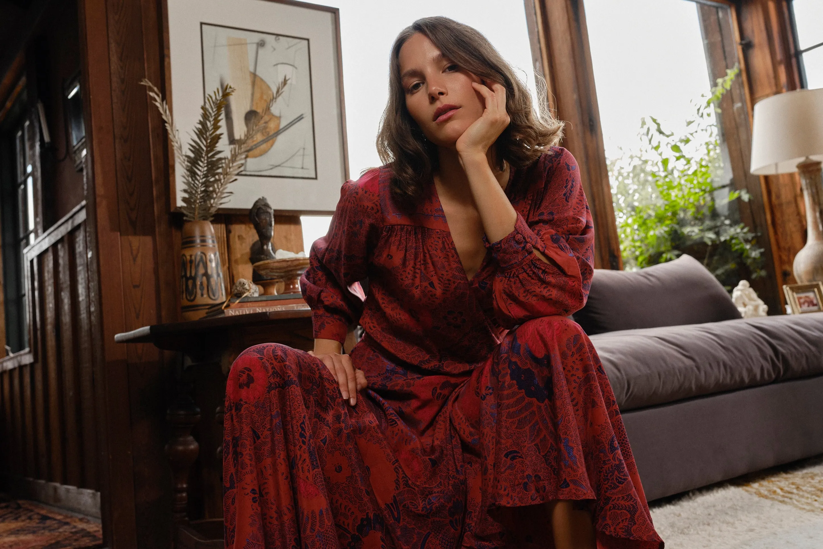 KATE LONG SLEEVE MAXI