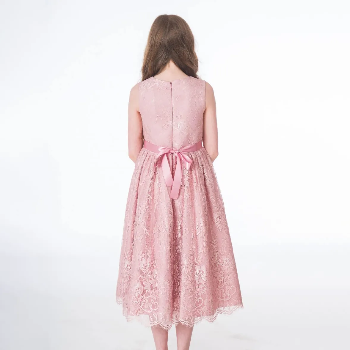 Lilliana Dress - Dusky Rose