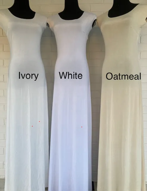 Lizzy Slip Cap Sleeve V-Neck Maxi Slip - MATERNITY