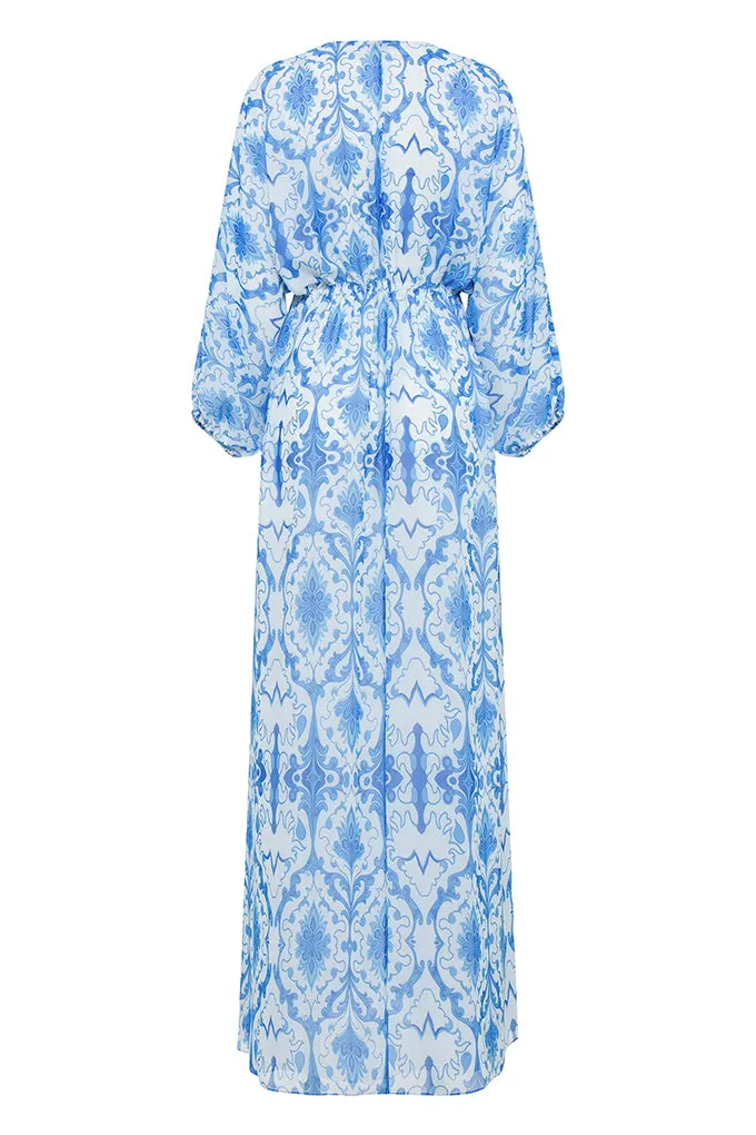 Long dress with incredible pattern  Maison D'Angel Ann
