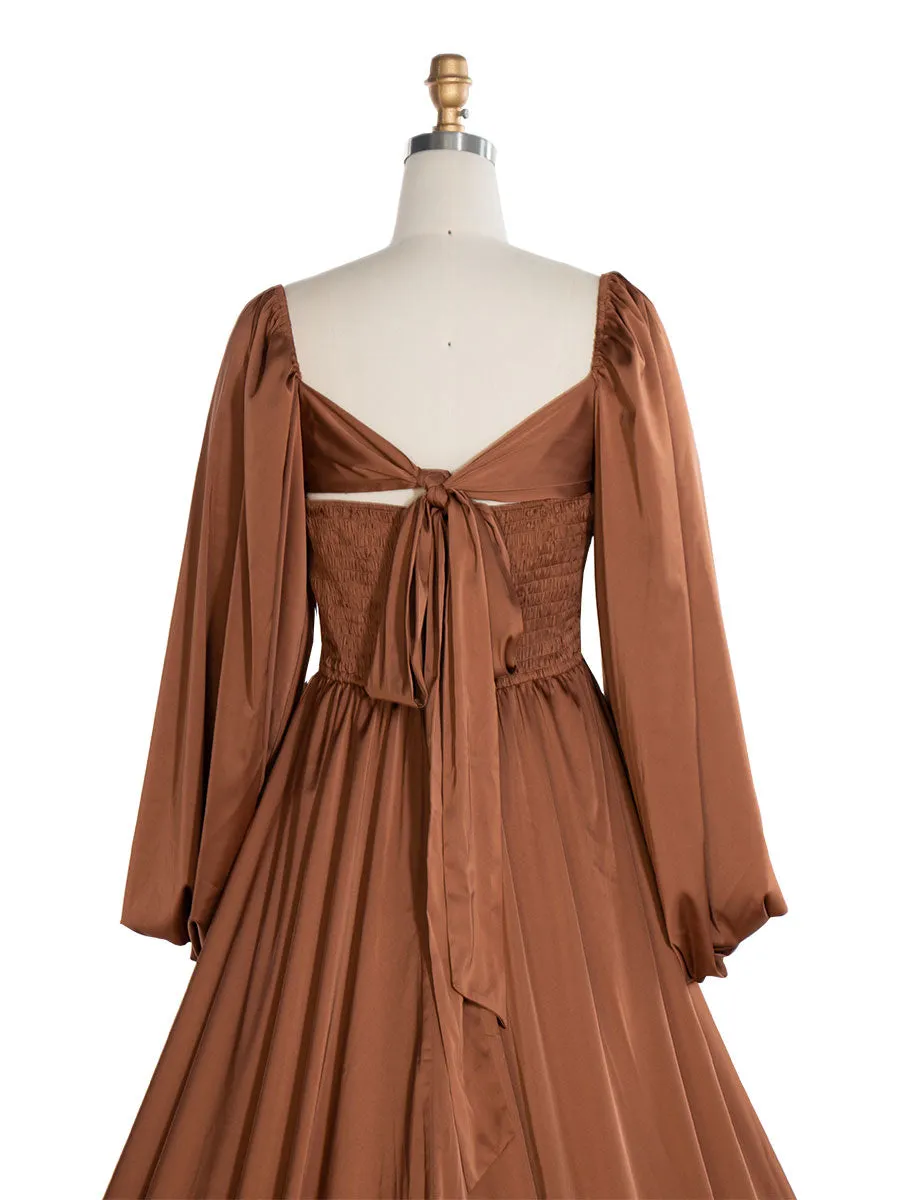 Long Train Maternity Dress Flying Dress Maternity Babyshower Dress YW240029