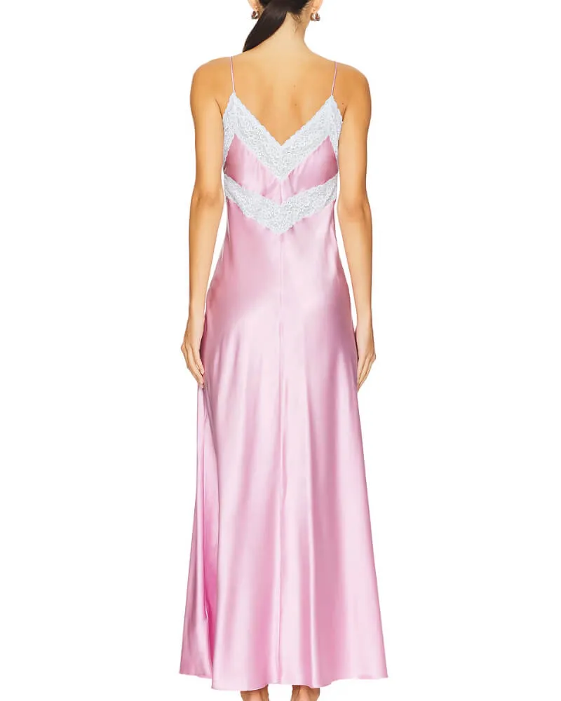 Love Shack Fancy - Serita dress in violet Elegance