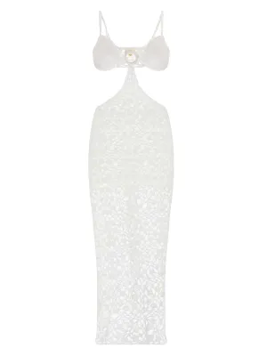 Martina Crochet Dress With Slip ::RET