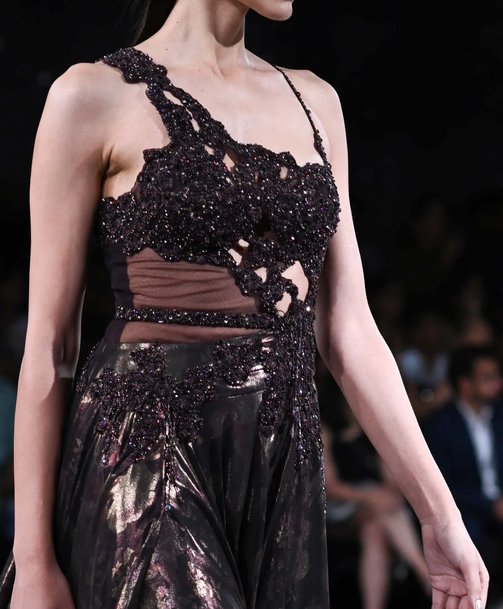 Medea Burnt Brown Gown