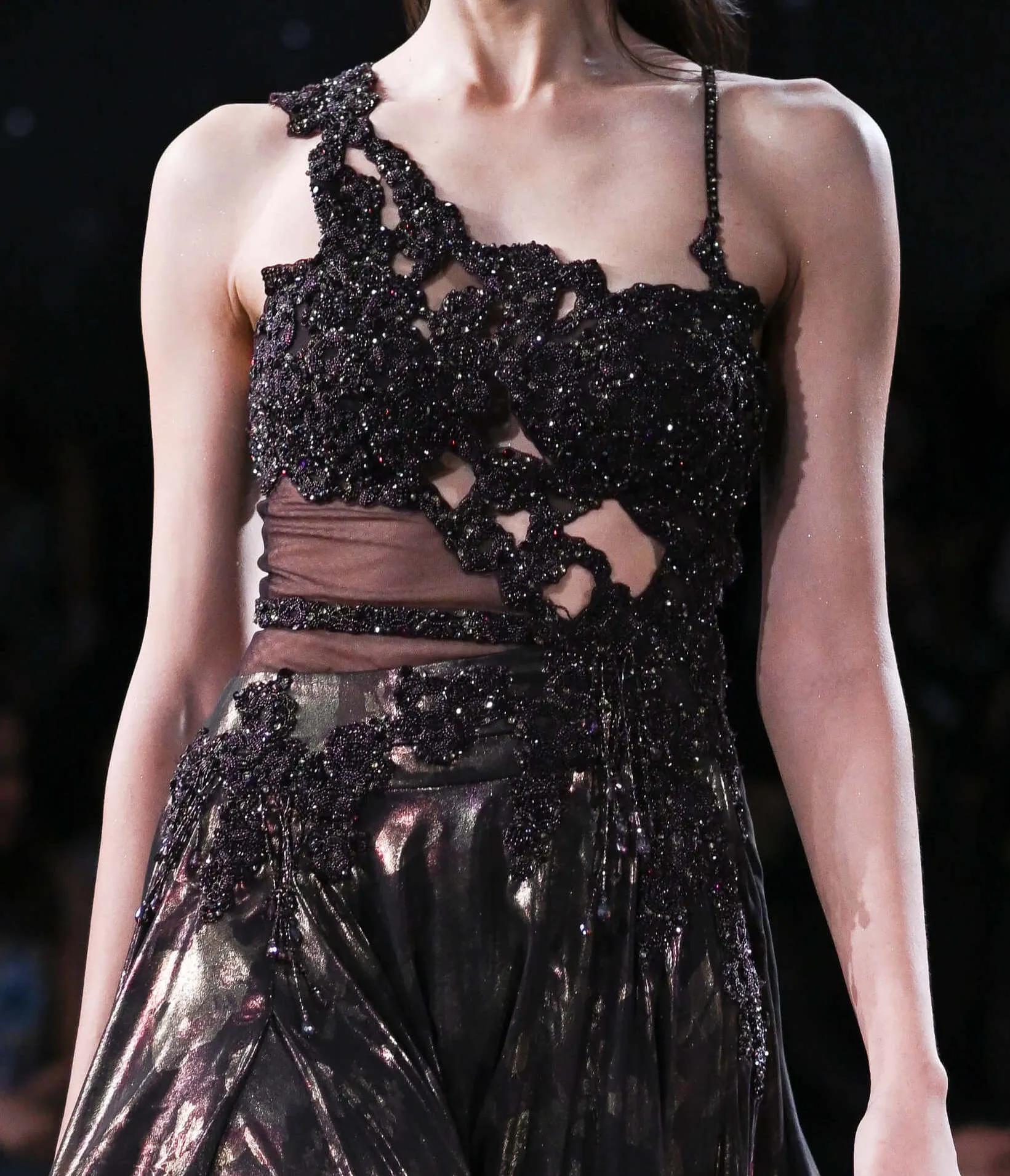 Medea Burnt Brown Gown