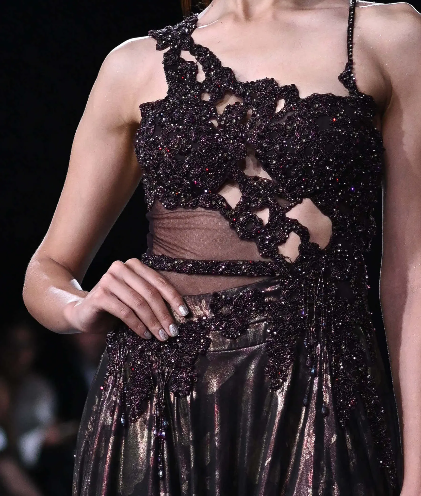 Medea Burnt Brown Gown