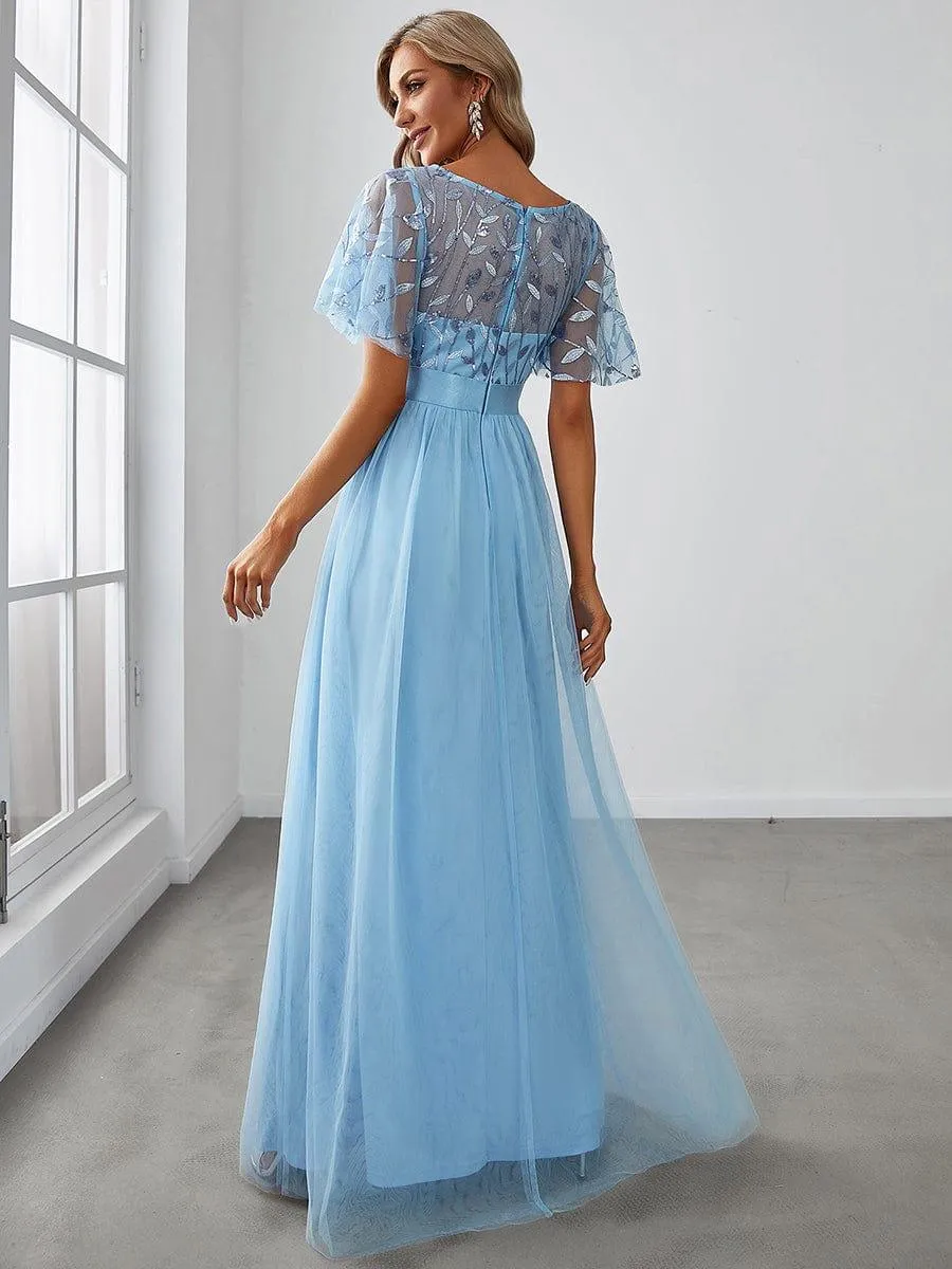 Meilleurs Choix de Robes de Demoiselle d'Honneur Bleues